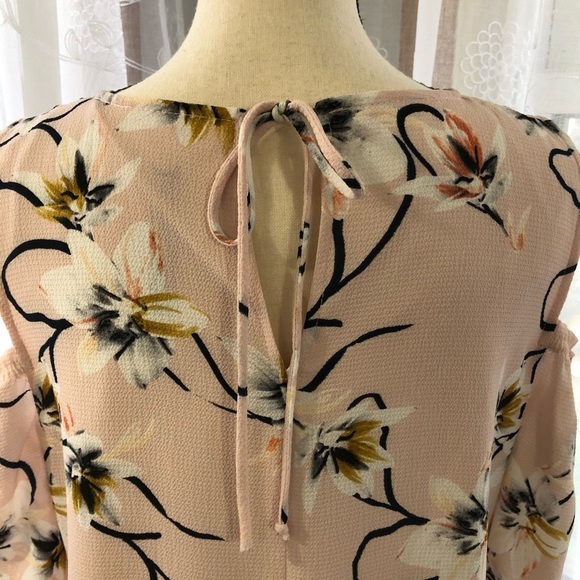 Lori M Collection pink  floral dress SZ M - Picture 7 of 10